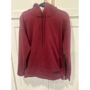 Alphalete Mens Medium Hoodie Pullover Long Sleeve Athletic Gym Red